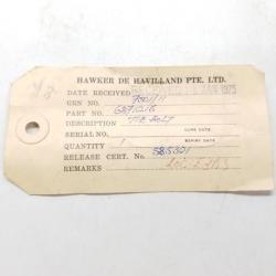 P/N: 6871215, Tie Bolt Compressor, S/N: 20120, New, RR M250, ID: D11